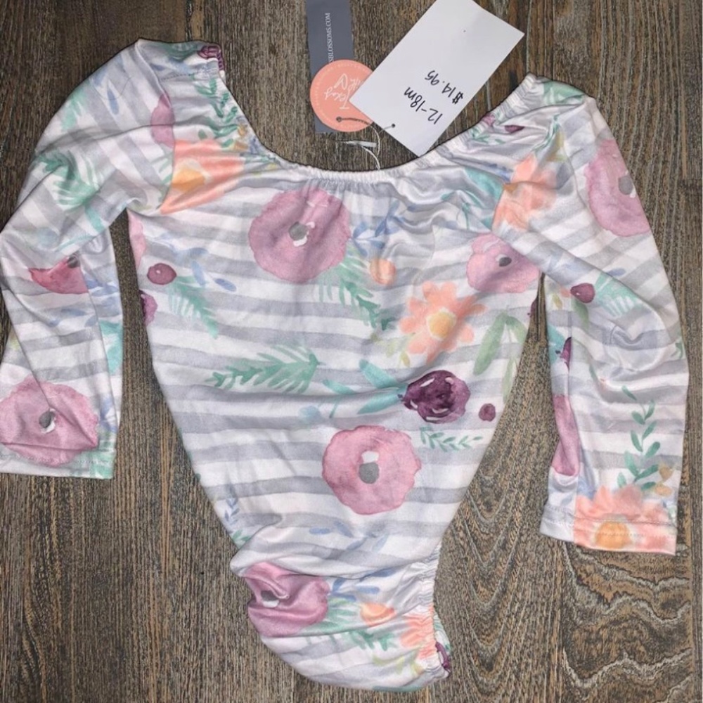 NWT Bailey’s Blossoms Bodysuit